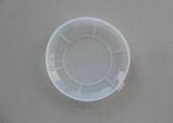 209 # convex transparent PE plastic can lids dull polish / glossy surface