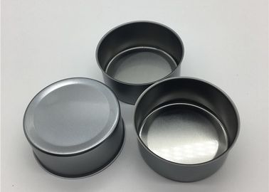 Smartbud Weed Tin Plate Cans 100ml 65*29.5mm With Easy Open Lid And Plastic Cover Herb Storage