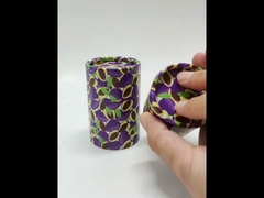 ঠোঁটের বাম স্টিক ডিওডোরেন্ট পেপার টিউব প্যাকেজিং পুশ আপ টিউব