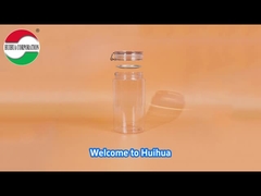 স্বচ্ছ পিইটি ক্যান সিলড প্লাস্টিকের জার