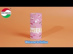 শিশুর প্রতিরোধী লক সহ কাগজের টিউব