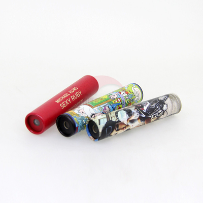 Luxury Round Custom Size Paper Tube Packaging for Essential Oils and Cosmetic Bottles