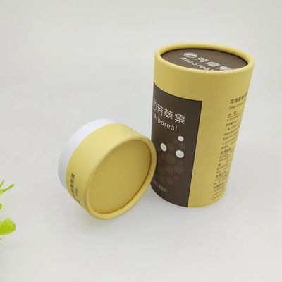 Customized Round Cardboard Paper Cans with Aluminum Foil Lined Airtight Packaging