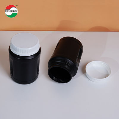 1600ML HDPE Bottle Clear Plastic Cylinder With Screw Lid Body Printing Custom Labels HMD1600-105