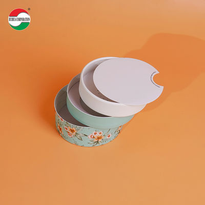 Eco-Friendly Custom Cosmetic Cardboard Cylinder Kraft Round Paper Tube Packaging For Powder