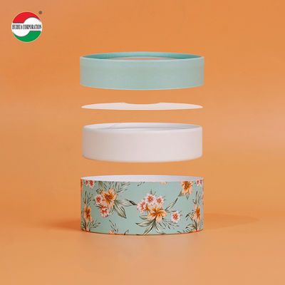 Eco-Friendly Custom Cosmetic Cardboard Cylinder Kraft Round Paper Tube Packaging For Powder