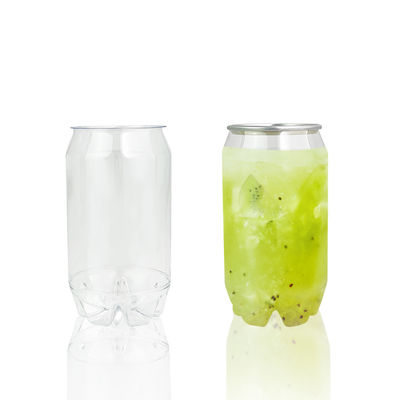 Food Grade 150ml 180ml 200ml 250ml 330ml Plastic Can PET Jar PET Bottle for Soda Drink Carbonated Beverage Juice
