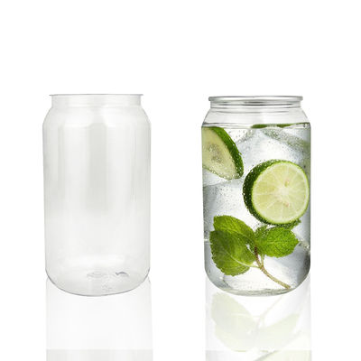 Food Grade 150ml 180ml 200ml 250ml 330ml Plastic Can PET Jar PET Bottle for Soda Drink Carbonated Beverage Juice