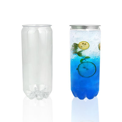 Food Grade 150ml 180ml 200ml 250ml 330ml Plastic Can PET Jar PET Bottle for Soda Drink Carbonated Beverage Juice