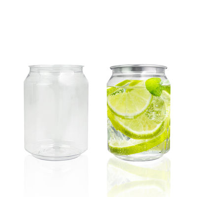 Food Grade 150ml 180ml 200ml 250ml 330ml Plastic Can PET Jar PET Bottle for Soda Drink Carbonated Beverage Juice