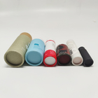 Eco Friendly Kraft Paper Cans Packaging Biodegradable Lip Balm Tubes