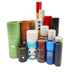 Eco Friendly Kraft Paper Cans Packaging Biodegradable Lip Balm Tubes