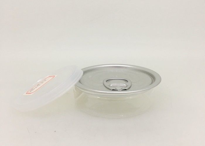 শুকনো ফল / বাদাম BPA বিনামূল্যে লিক প্রমাণ জন্য 100ml পরিষ্কার প্লাস্টিক সিলিন্ডার