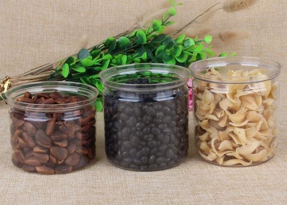 খাদ্য পরিস্কার প্লাস্টিক প্যাকেজিং টিউব পেশাদার বৃত্তাকার পিষ্টক Canister