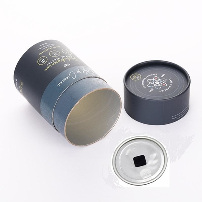 99MM Food Grade Paper Cans Packaging Powder Tea Coffee Bean Oats Paper Tube Container