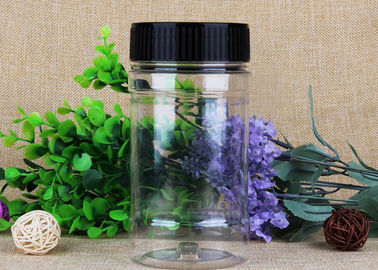 220 মিমি / 350ml খাদ্য ক্লিয়ার প্লাস্টিক প্যাকেজিং টিউব / নিরাপত্তা প্যাক সঙ্গে সিলিন্ডার পিईটি বোতল