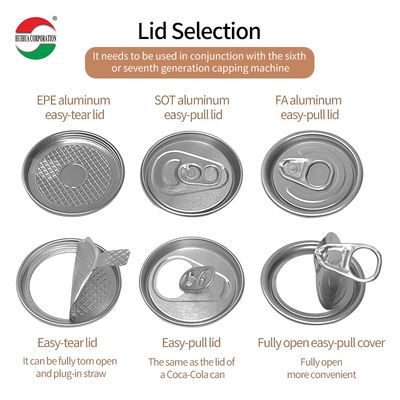 500ml PET Press Lid Beverage Can for Juice and Soft Drinks