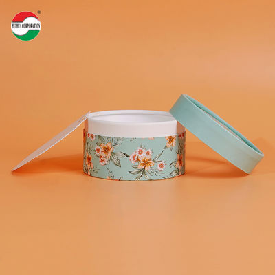 Eco-Friendly Custom Cosmetic Cardboard Cylinder Kraft Round Paper Tube Packaging For Powder
