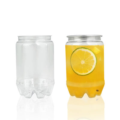 Food Grade 150ml 180ml 200ml 250ml 330ml Plastic Can PET Jar PET Bottle for Soda Drink Carbonated Beverage Juice