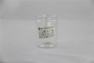 550ml সহজ ওপেন ক্লিয়ার প্লাস্টিক সিলিন্ডার পিইটি খাদ্য জন্য পারেন / কুকিজ প্যাকিং