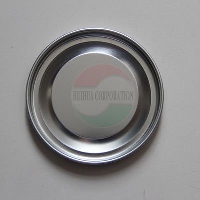 Paper Tube Lid Wine Cover Caps Tube Tinplate Inner Plug Lid Inner Lid Tinplate Inner Cover Cap For Paper Can Paper CANS Custom Logo Metal