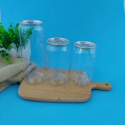 শুকনো খাবারের জন্য 300ML 500ML পোষা প্লাস্টিকের সহজ ওপেন জার প্যাকেজিং