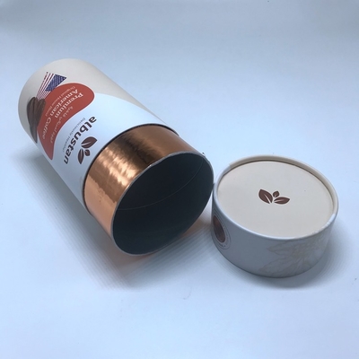 Coffee Bean Can Food Grade Round Paper Tube Packaging Moisture - Proof