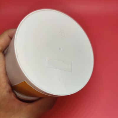 Wholesale White HDPE Plastic Protein Powder Jar Container With Custom Logo Printing Empty Supplement Bottle